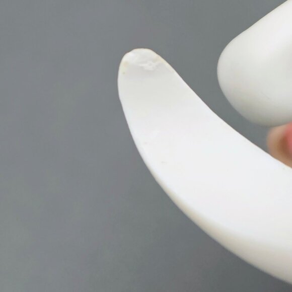 PartyLite Ghost Candle Huggers Halloween P7026 Taper Ceramic White Read - Picture 14 of 14